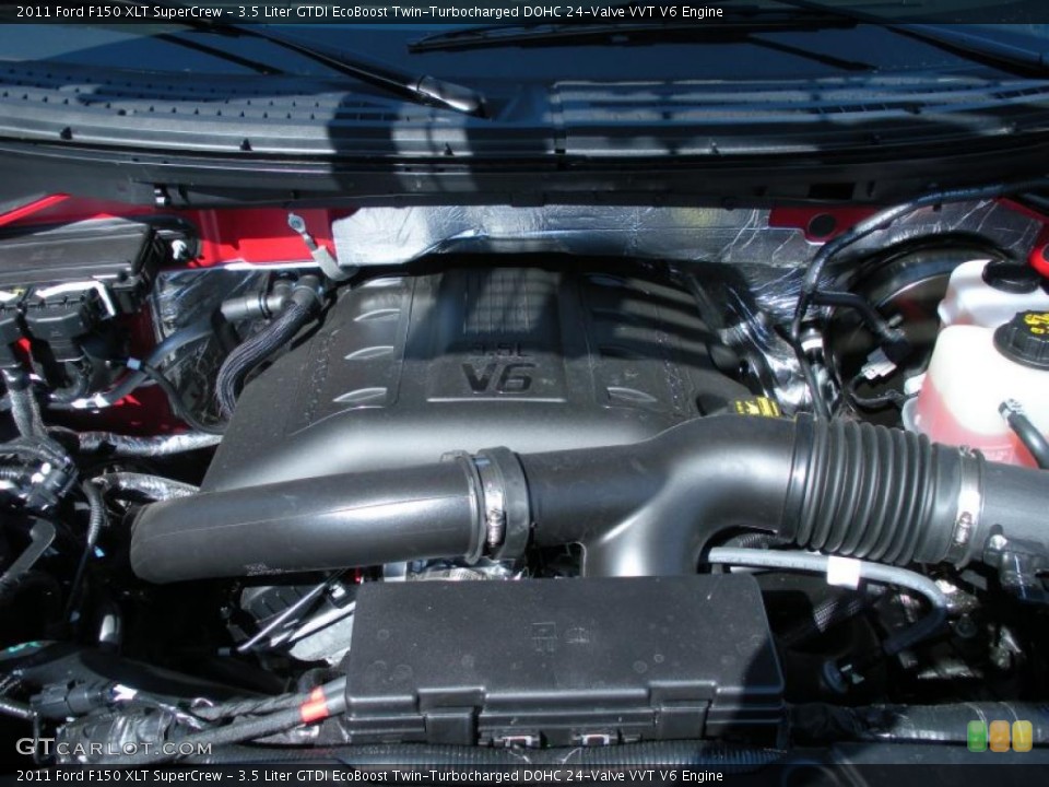 3.5 Liter GTDI EcoBoost Twin-Turbocharged DOHC 24-Valve VVT V6 Engine for the 2011 Ford F150 #46415223