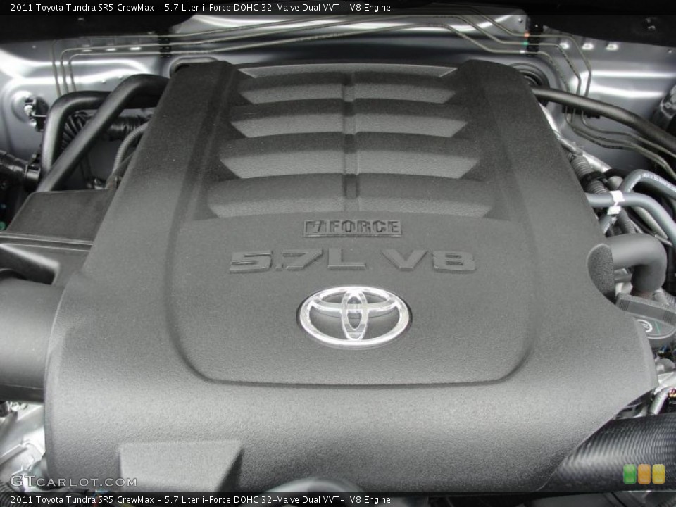 5.7 Liter i-Force DOHC 32-Valve Dual VVT-i V8 Engine for the 2011 Toyota Tundra #46420080