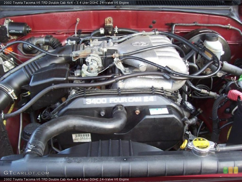 3.4 Liter DOHC 24-Valve V6 Engine for the 2002 Toyota Tacoma #46426884