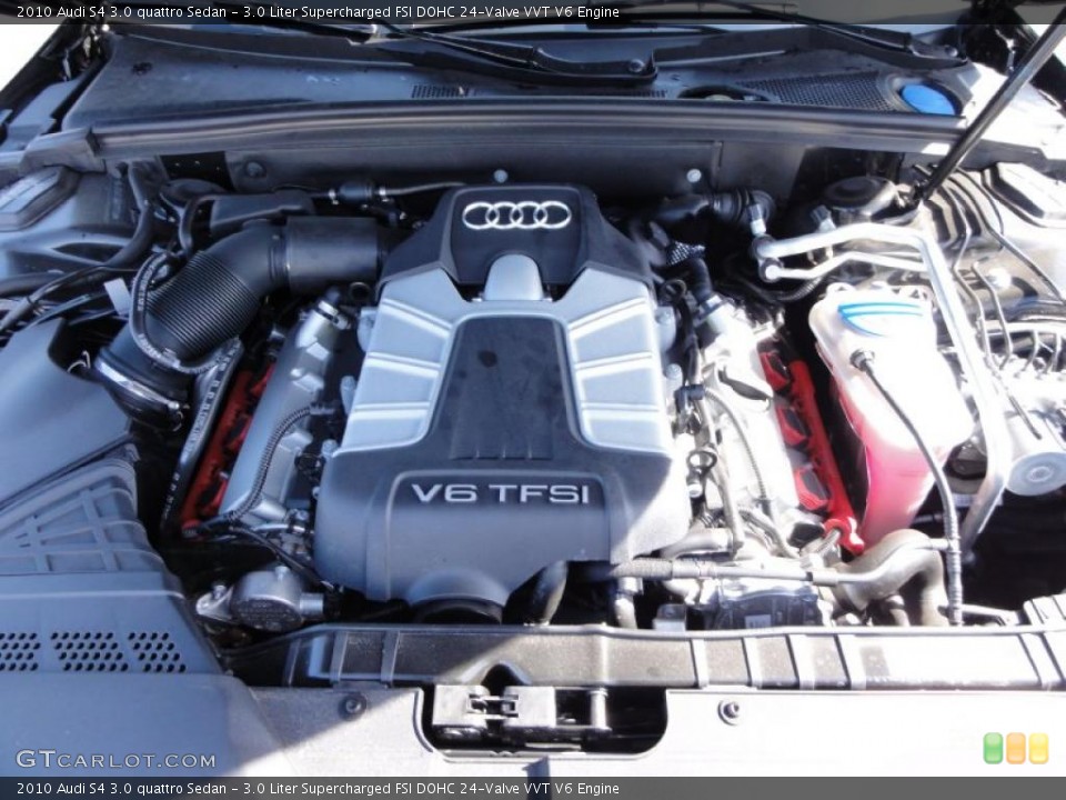 3.0 Liter Supercharged FSI DOHC 24-Valve VVT V6 Engine for the 2010 Audi S4 #46427769