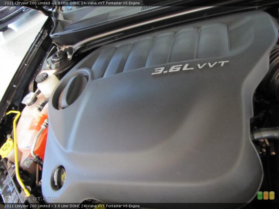 3.6 Liter DOHC 24-Valve VVT Pentastar V6 Engine for the 2011 Chrysler 200 #46429860