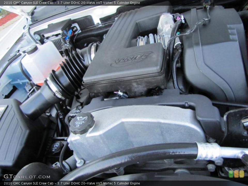 3.7 Liter DOHC 20-Valve VVT Vortec 5 Cylinder Engine for the 2010 GMC Canyon #46430499