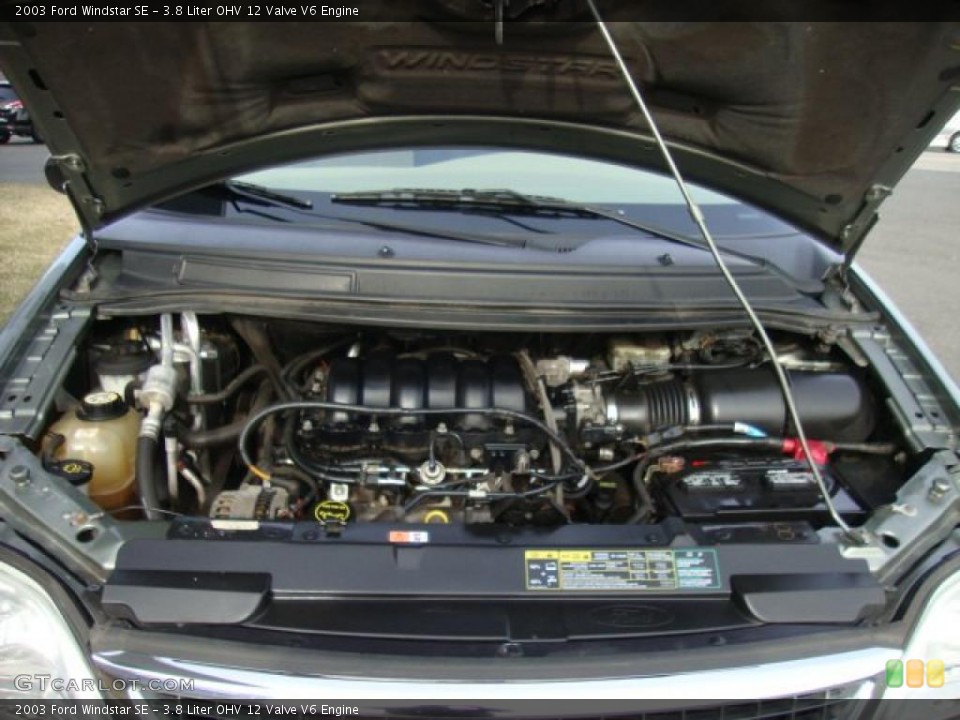 3.8 Liter OHV 12 Valve V6 Engine for the 2003 Ford Windstar #46432359