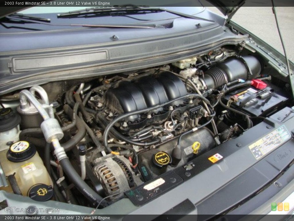 3.8 Liter OHV 12 Valve V6 Engine for the 2003 Ford Windstar #46432368