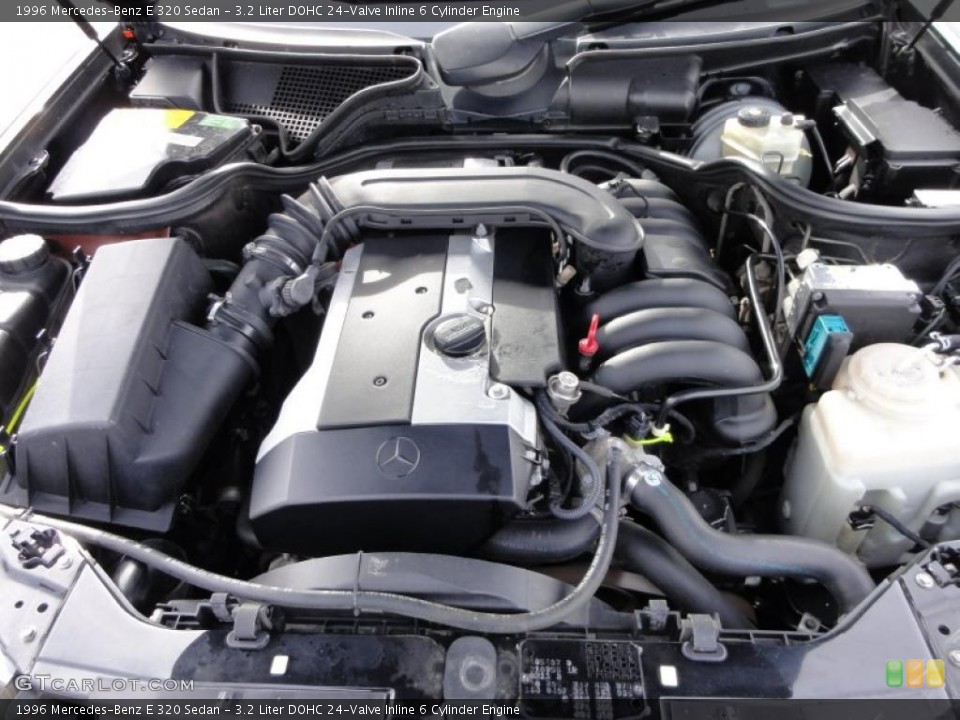 3.2 Liter DOHC 24-Valve Inline 6 Cylinder Engine for the 1996 Mercedes-Benz E #46434351