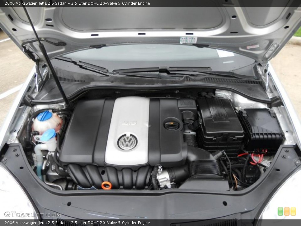 2.5 Liter DOHC 20-Valve 5 Cylinder Engine for the 2006 Volkswagen Jetta #46438230