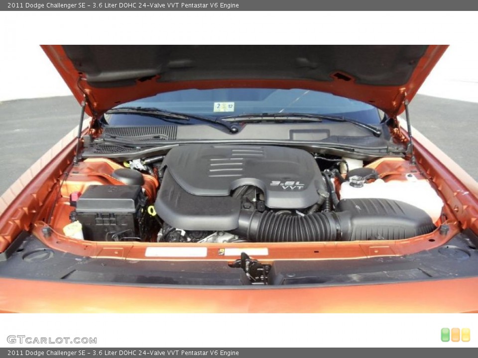 3.6 Liter DOHC 24-Valve VVT Pentastar V6 Engine for the 2011 Dodge Challenger #46439247