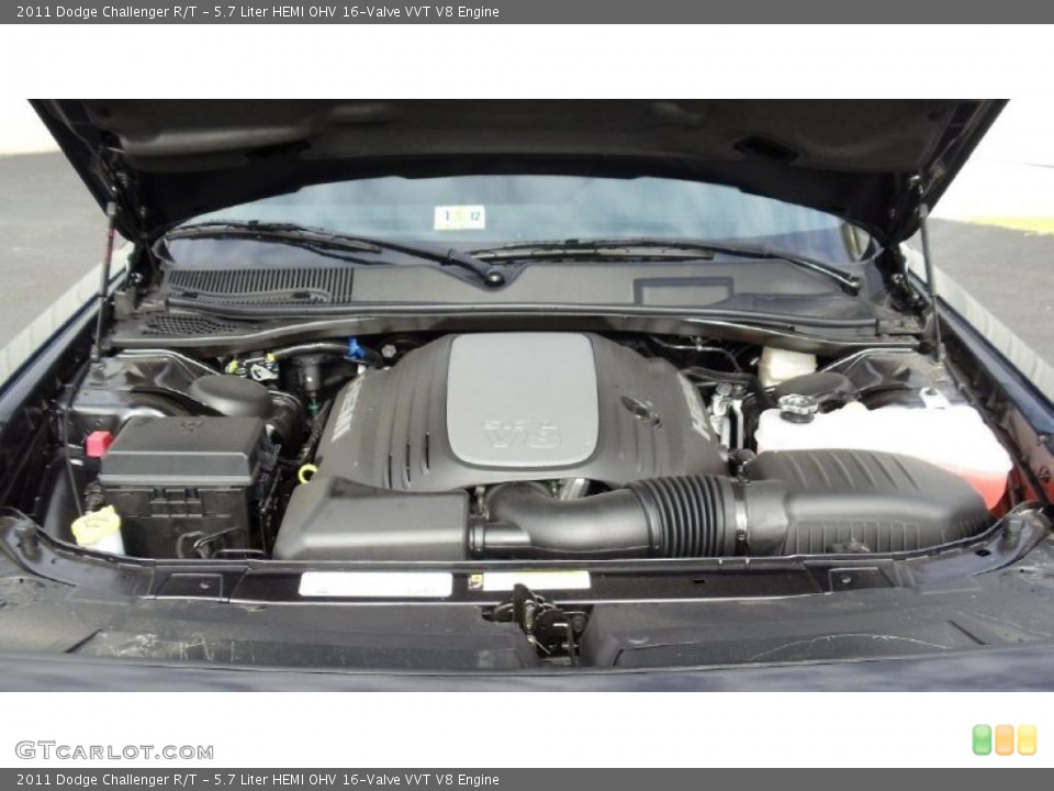 5.7 Liter HEMI OHV 16-Valve VVT V8 Engine for the 2011 Dodge Challenger #46439427