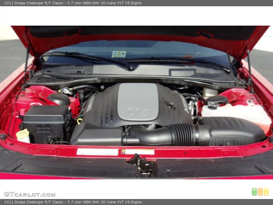 5.7 Liter HEMI OHV 16-Valve VVT V8 Engine for the 2011 Dodge Challenger #46439880