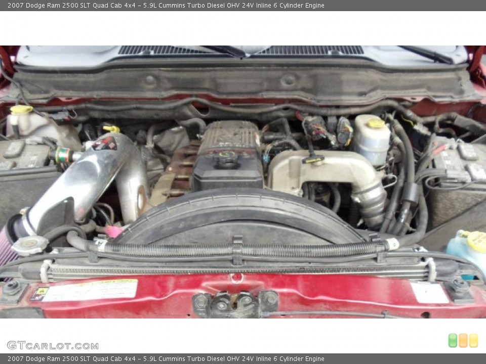 5.9L Cummins Turbo Diesel OHV 24V Inline 6 Cylinder Engine for the 2007 Dodge Ram 2500 #46441569