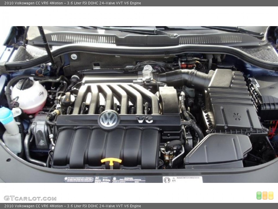 3.6 Liter FSI DOHC 24-Valve VVT V6 Engine for the 2010 Volkswagen CC #46441839