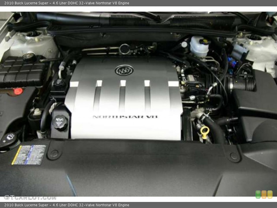 4.6 Liter DOHC 32-Valve Northstar V8 2010 Buick Lucerne Engine