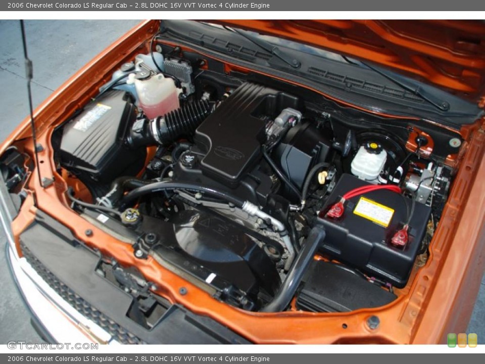 2.8L DOHC 16V VVT Vortec 4 Cylinder Engine for the 2006 Chevrolet Colorado #46452024