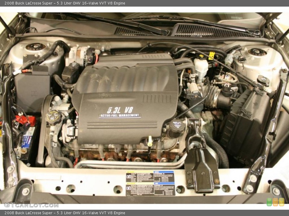 5.3 Liter OHV 16-Valve VVT V8 Engine for the 2008 Buick LaCrosse #46453329