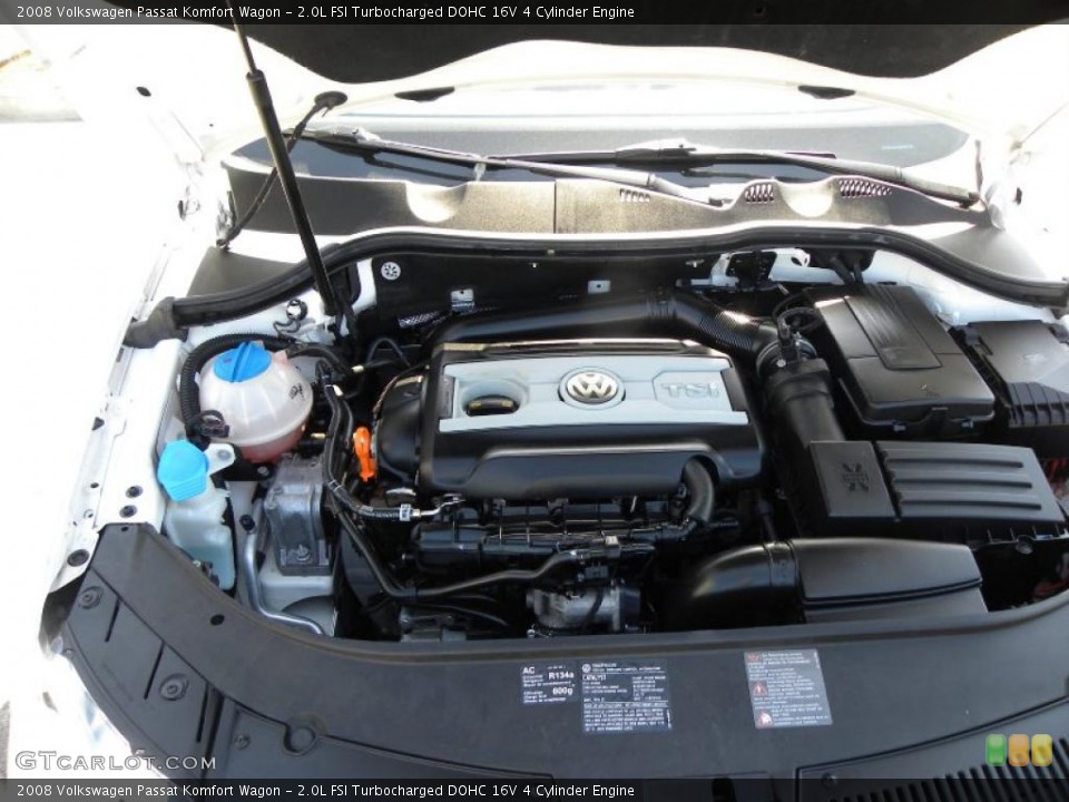 2.0L FSI Turbocharged DOHC 16V 4 Cylinder Engine for the 2008 Volkswagen Passat #46453539