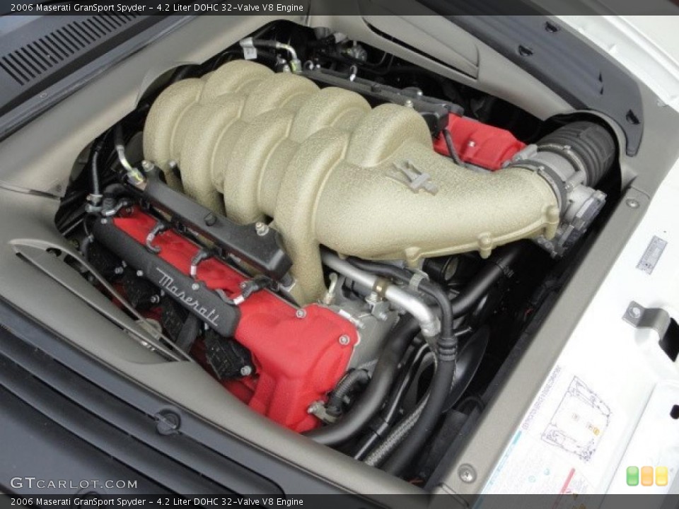4.2 Liter DOHC 32-Valve V8 Engine for the 2006 Maserati GranSport #46459317