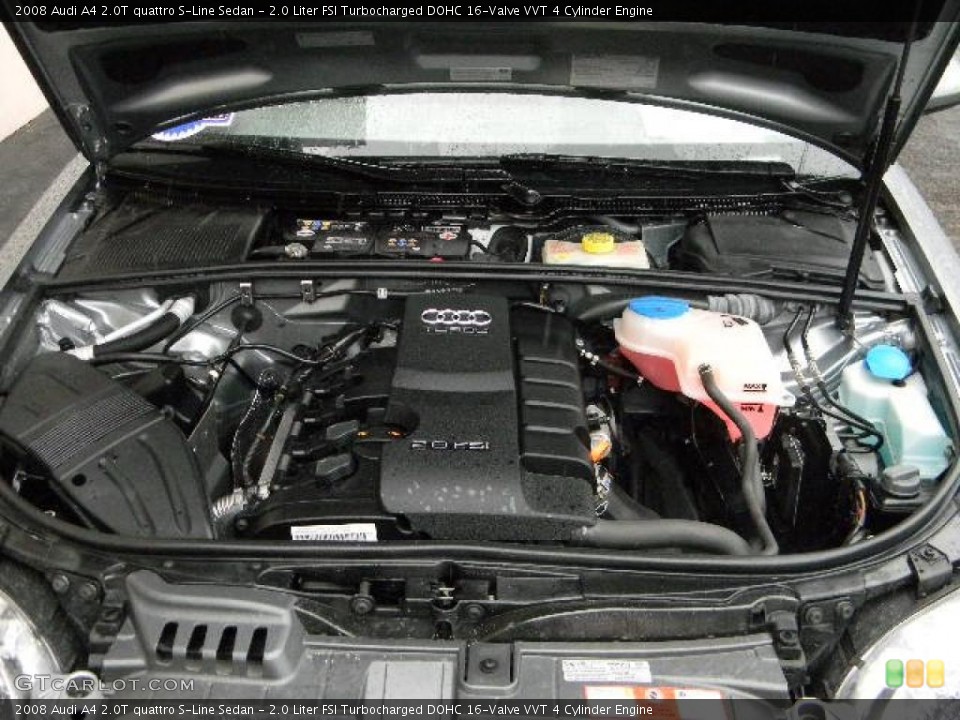 2.0 Liter FSI Turbocharged DOHC 16-Valve VVT 4 Cylinder Engine for the 2008 Audi A4 #46466232