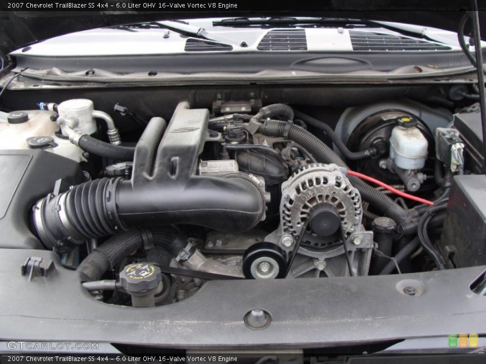 6.0 Liter OHV 16-Valve Vortec V8 Engine for the 2007 Chevrolet TrailBlazer #46473762