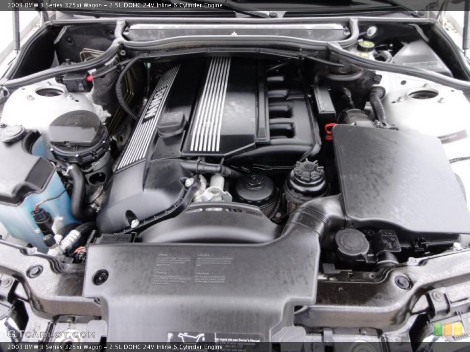 2.5L DOHC 24V Inline 6 Cylinder Engine for the 2003 BMW 3 Series #46473783