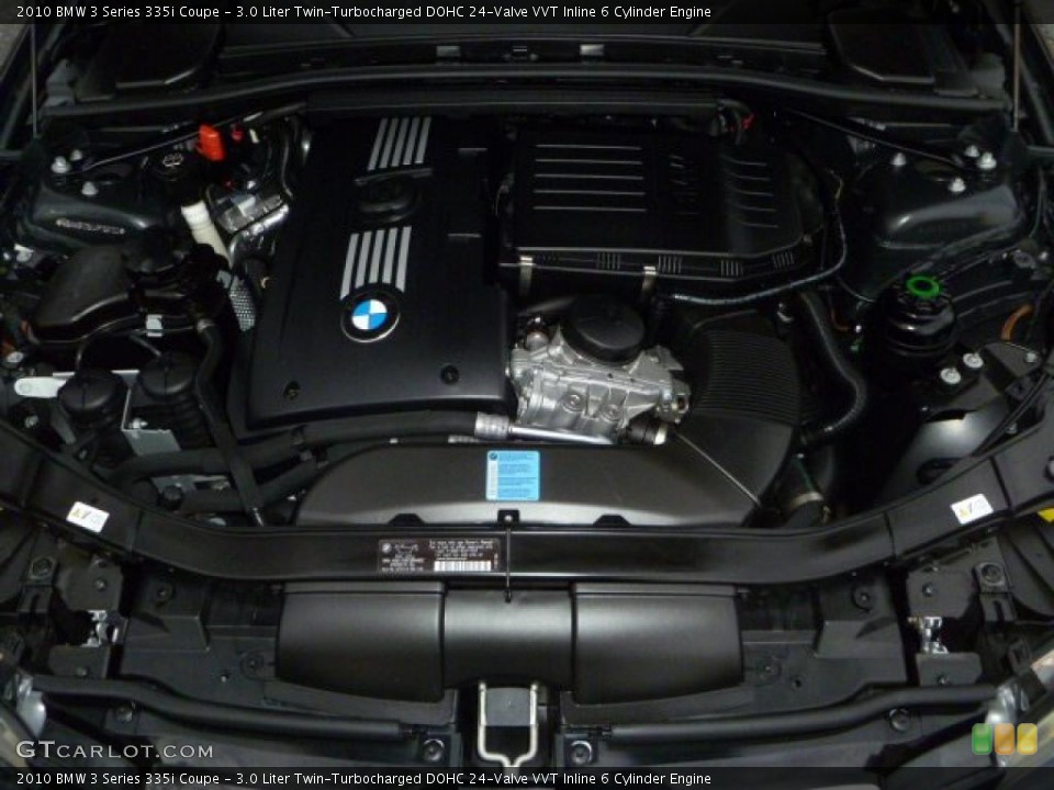 3.0 Liter Twin-Turbocharged DOHC 24-Valve VVT Inline 6 Cylinder Engine for the 2010 BMW 3 Series #46474935
