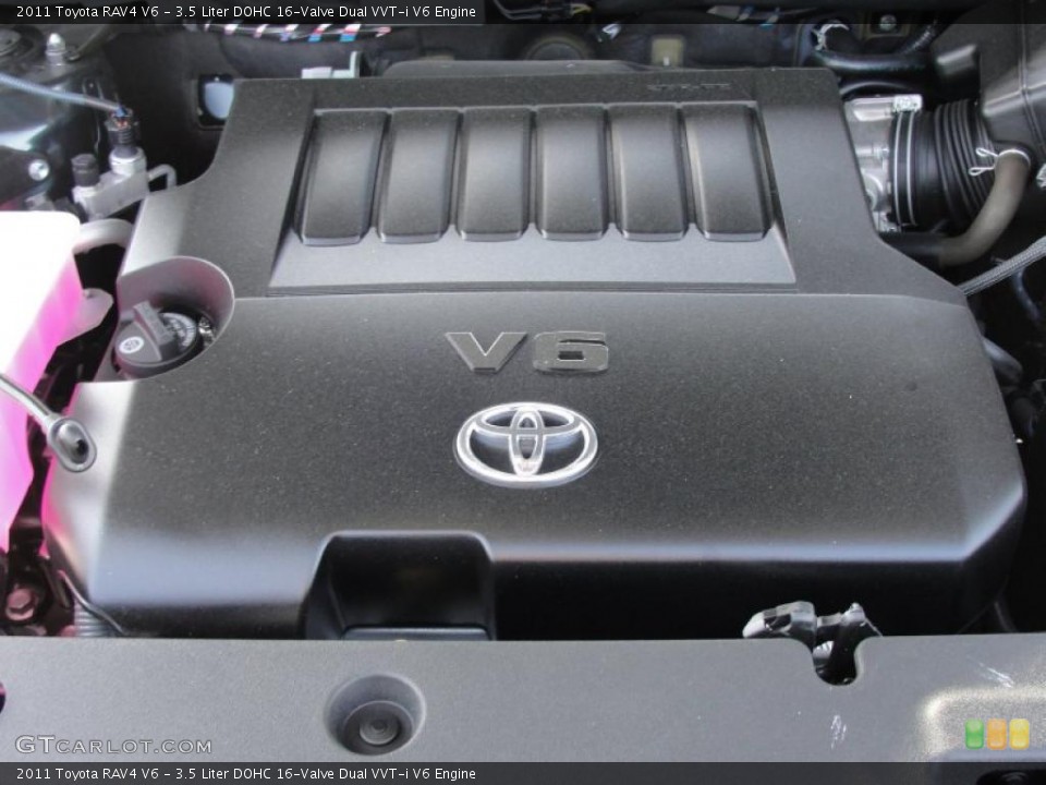 3.5 Liter DOHC 16-Valve Dual VVT-i V6 Engine for the 2011 Toyota RAV4 #46475520
