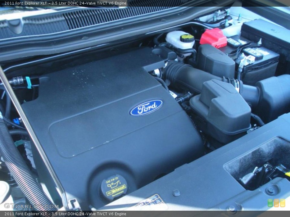 3.5 Liter DOHC 24-Valve TiVCT V6 Engine for the 2011 Ford Explorer #46476282