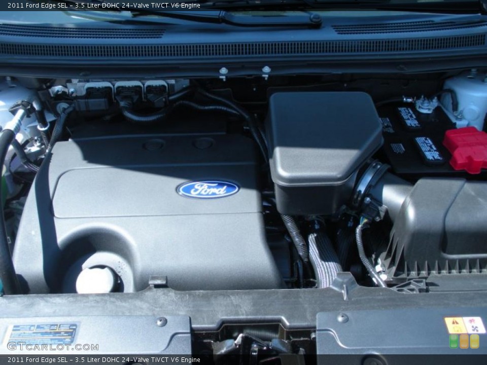 3.5 Liter DOHC 24-Valve TiVCT V6 Engine for the 2011 Ford Edge #46476477
