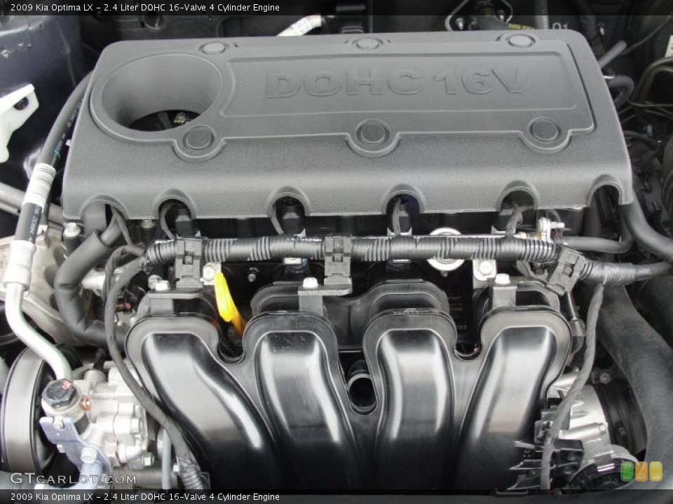 2.4 Liter DOHC 16-Valve 4 Cylinder Engine for the 2009 Kia Optima #46477404