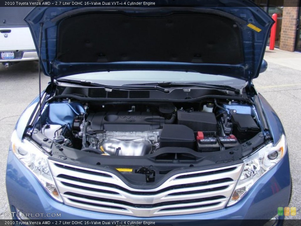 2.7 Liter DOHC 16-Valve Dual VVT-i 4 Cylinder 2010 Toyota Venza Engine