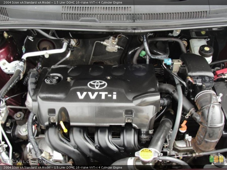 1.5 Liter DOHC 16-Valve VVT-i 4 Cylinder Engine for the 2004 Scion xA #46481070