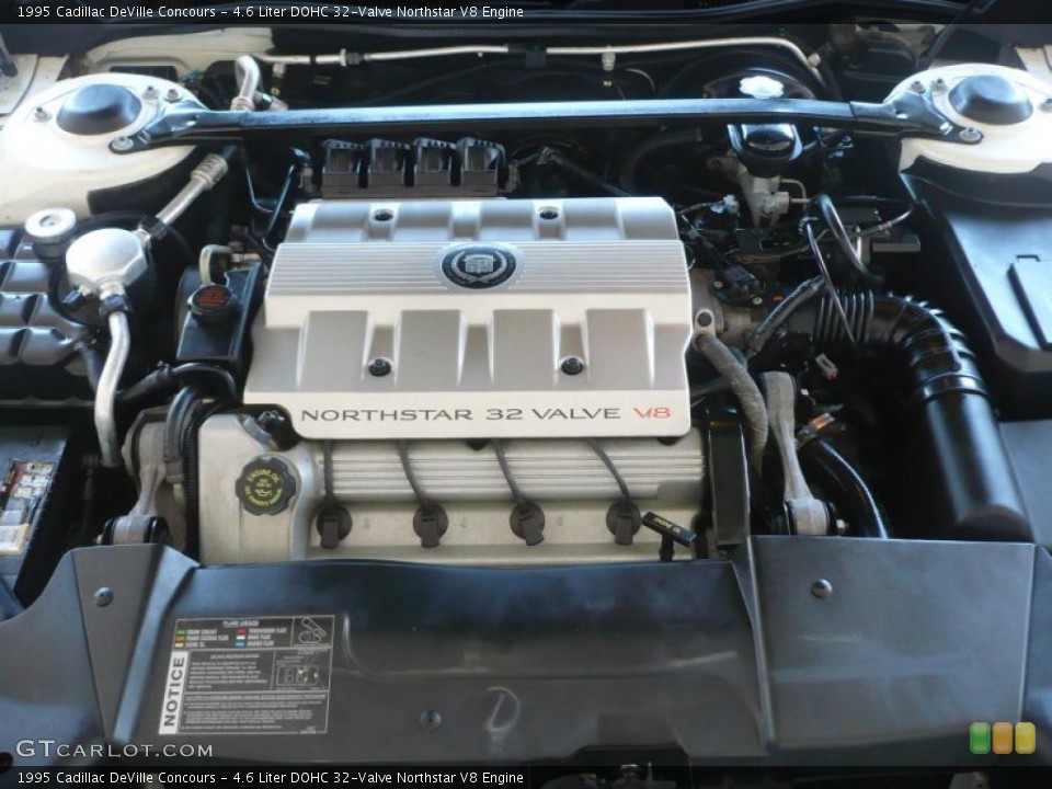 4.6 Liter DOHC 32-Valve Northstar V8 Engine for the 1995 Cadillac DeVille #46482138