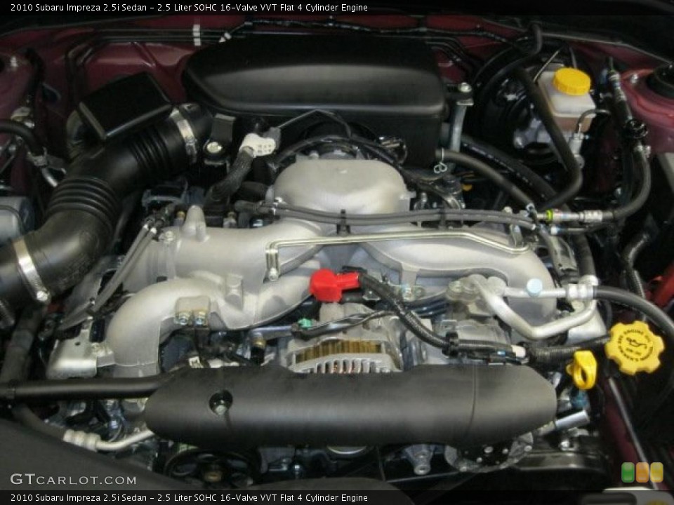 2.5 Liter SOHC 16-Valve VVT Flat 4 Cylinder Engine for the 2010 Subaru Impreza #46482423