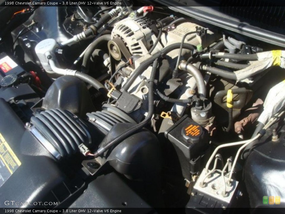 3.8 Liter OHV 12-Valve V6 Engine for the 1998 Chevrolet Camaro #46489758
