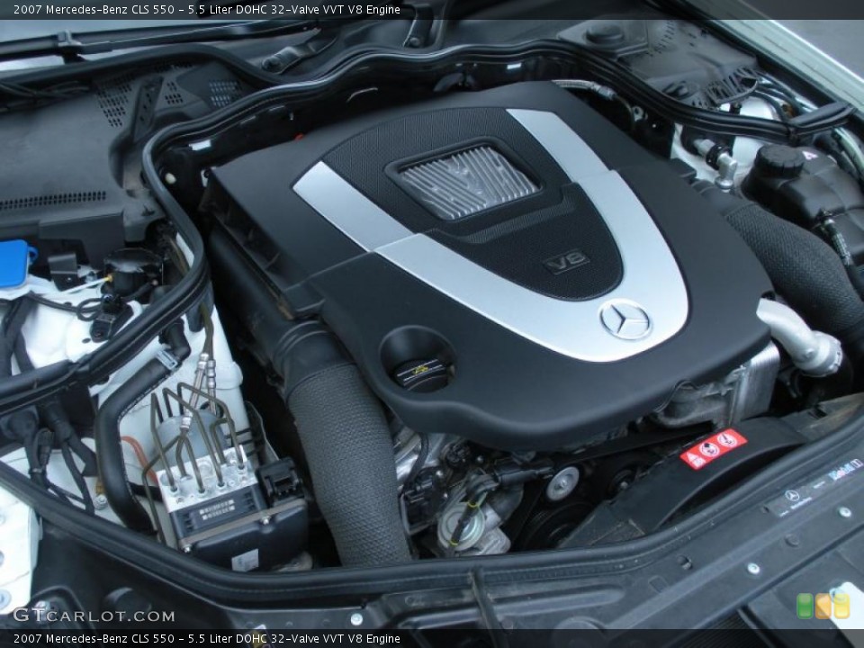 5.5 Liter DOHC 32-Valve VVT V8 Engine for the 2007 Mercedes-Benz CLS #46491528