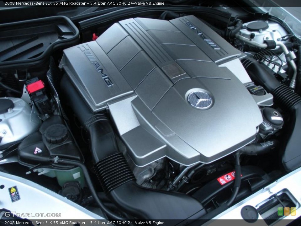 5.4 Liter AMG SOHC 24-Valve V8 Engine for the 2008 Mercedes-Benz SLK #46492434