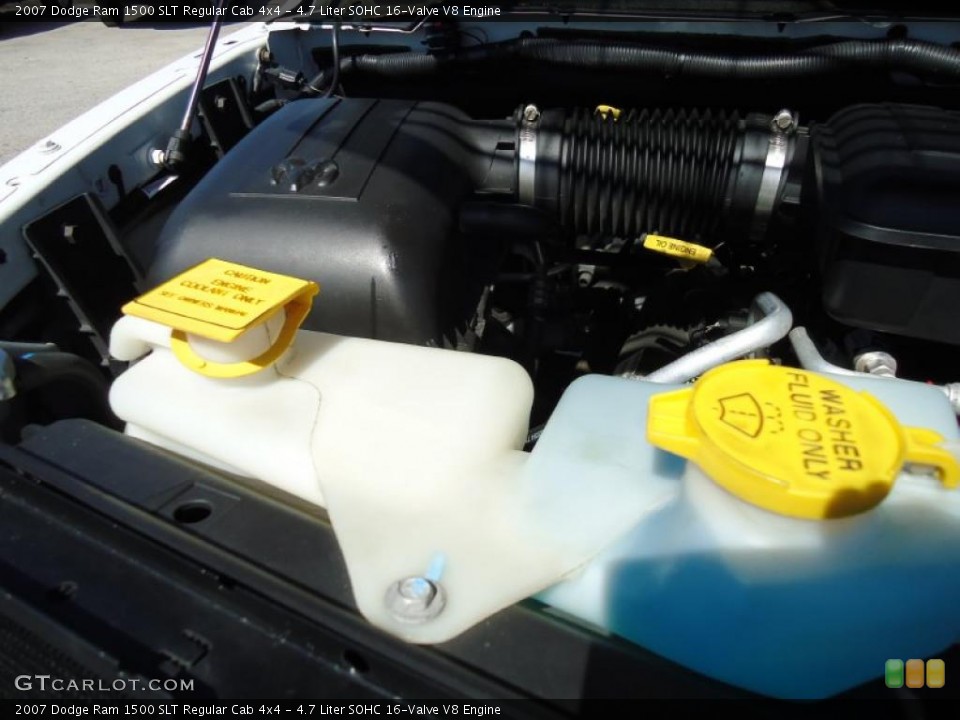 4.7 Liter SOHC 16-Valve V8 Engine for the 2007 Dodge Ram 1500 #46495017