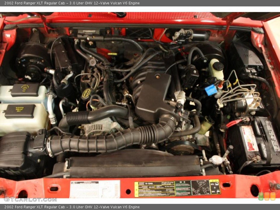 3.0 Liter OHV 12-Valve Vulcan V6 Engine for the 2002 Ford Ranger #46500875