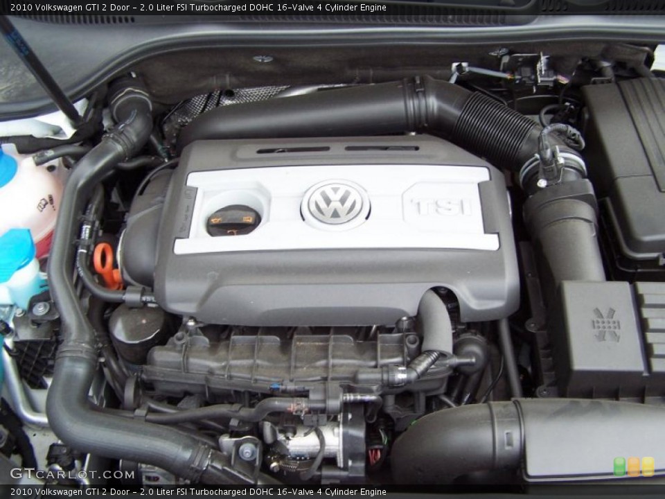 2.0 Liter FSI Turbocharged DOHC 16-Valve 4 Cylinder Engine for the 2010 Volkswagen GTI #46509980