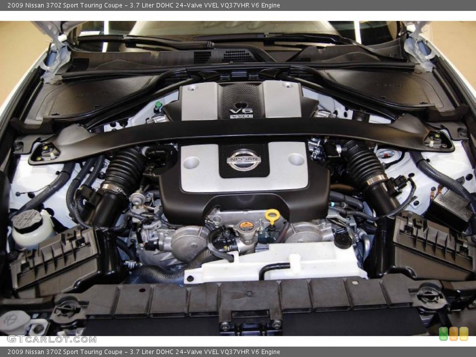 3.7 Liter DOHC 24-Valve VVEL VQ37VHR V6 Engine for the 2009 Nissan 370Z #46511138