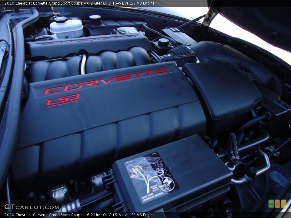 6.2 Liter OHV 16-Valve LS3 V8 Engine for the 2010 Chevrolet Corvette #46512666