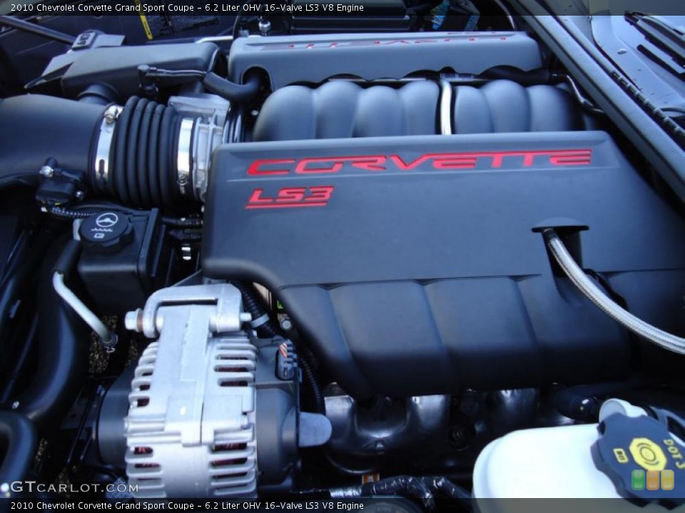 6.2 Liter OHV 16-Valve LS3 V8 Engine for the 2010 Chevrolet Corvette #46512681