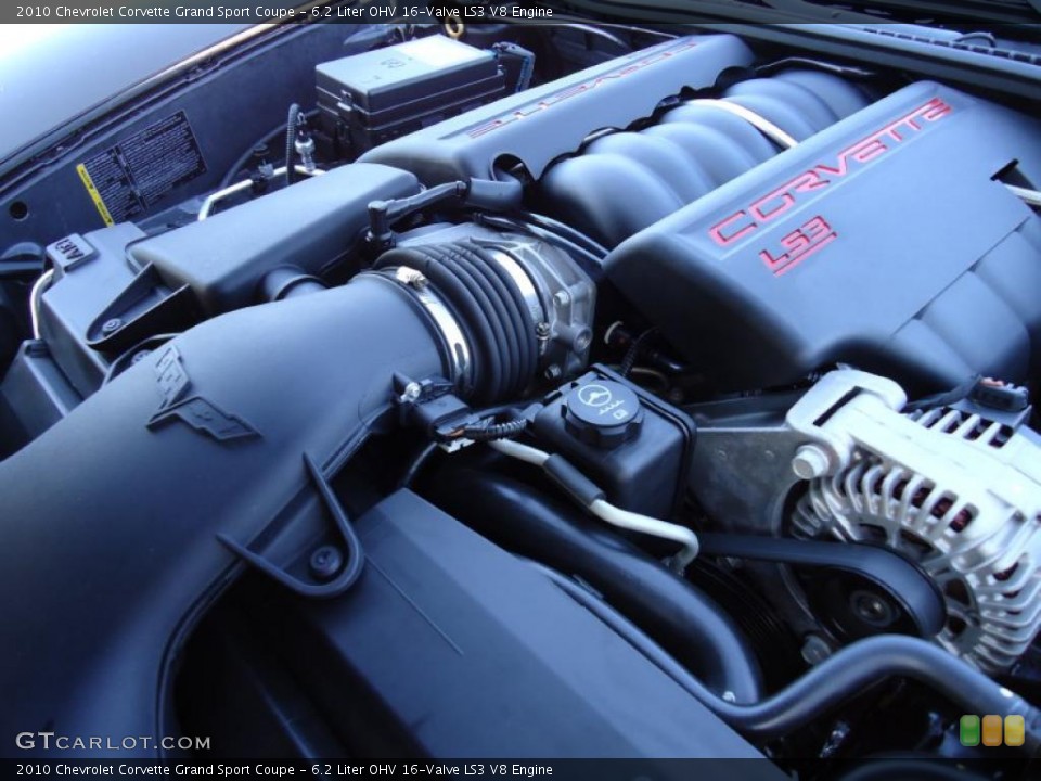 6.2 Liter OHV 16-Valve LS3 V8 Engine for the 2010 Chevrolet Corvette #46512696