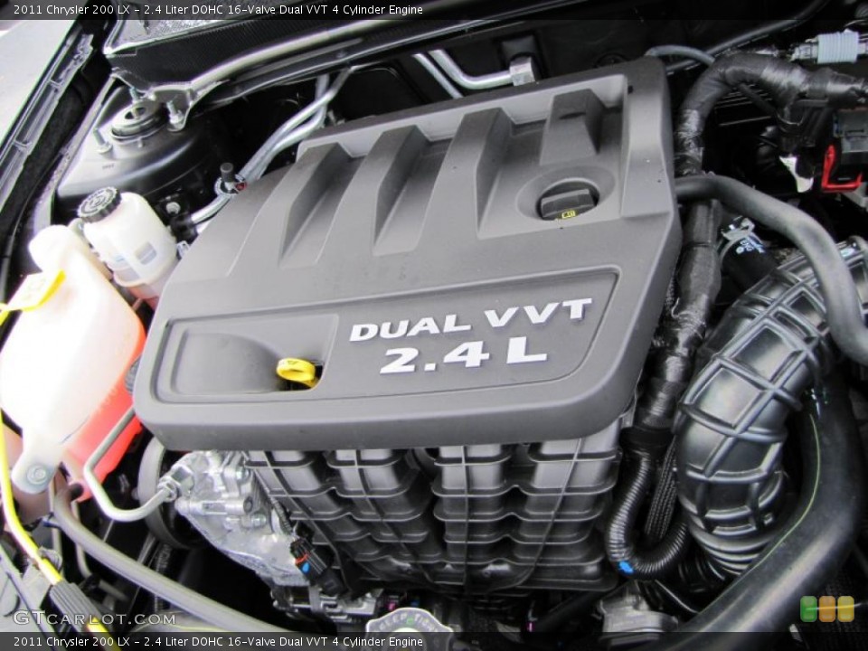 2.4 Liter DOHC 16-Valve Dual VVT 4 Cylinder Engine for the 2011 Chrysler 200 #46514544