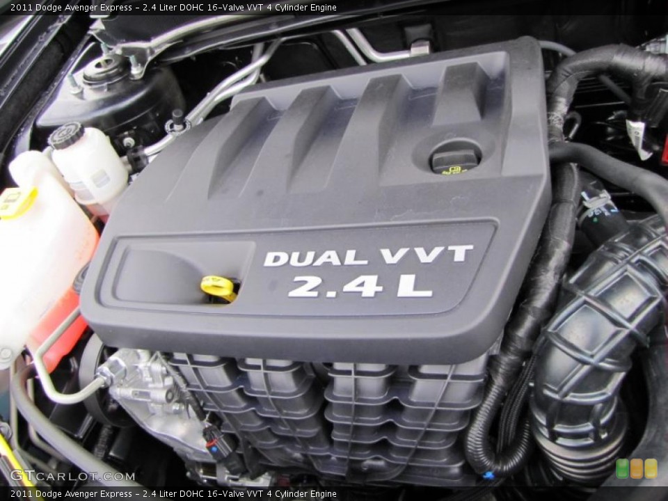 2.4 Liter DOHC 16-Valve VVT 4 Cylinder Engine for the 2011 Dodge Avenger #46516350