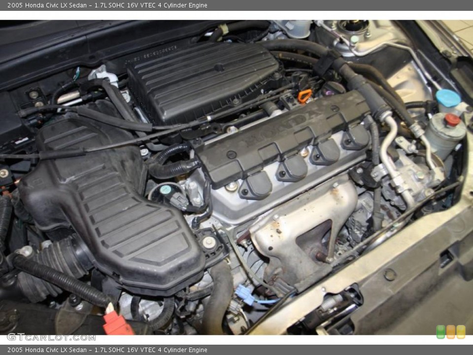 1.7L SOHC 16V VTEC 4 Cylinder Engine for the 2005 Honda Civic #46522488