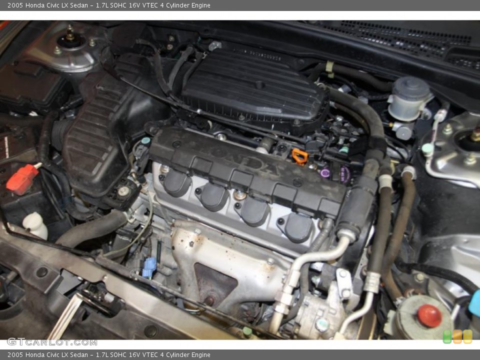 1.7L SOHC 16V VTEC 4 Cylinder Engine for the 2005 Honda Civic #46522503