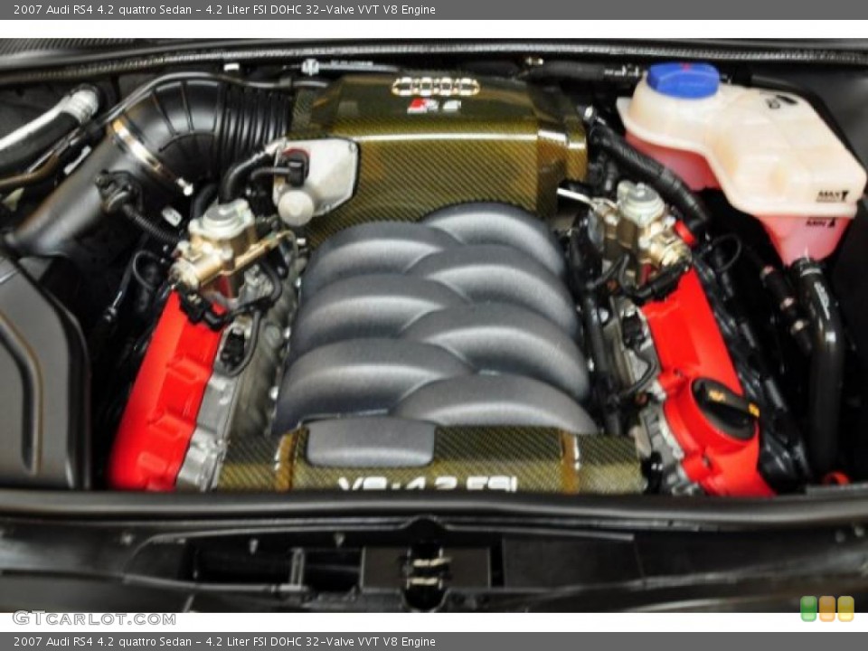 4.2 Liter FSI DOHC 32-Valve VVT V8 Engine for the 2007 Audi RS4 #46528323