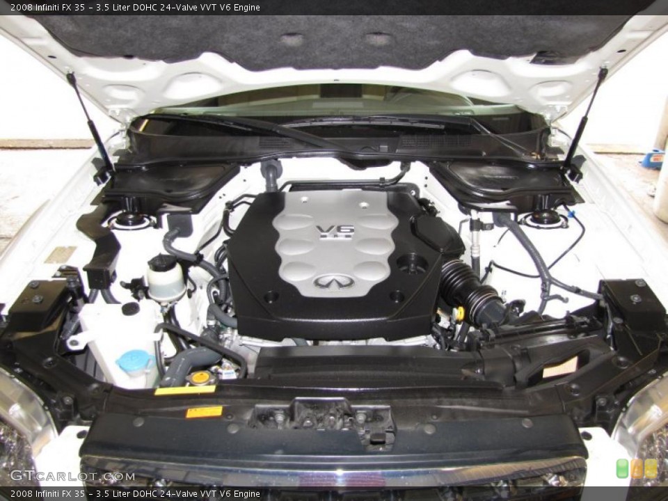 3.5 Liter DOHC 24-Valve VVT V6 2008 Infiniti FX Engine
