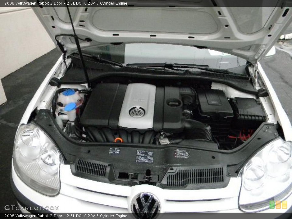 2.5L DOHC 20V 5 Cylinder Engine for the 2008 Volkswagen Rabbit #46532118