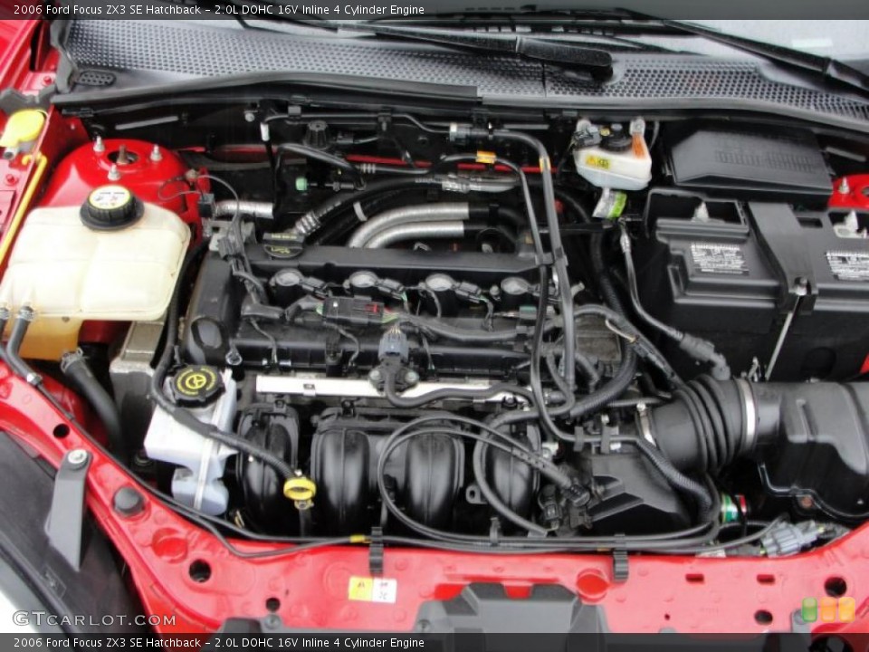 2.0L DOHC 16V Inline 4 Cylinder Engine for the 2006 Ford Focus #46537431